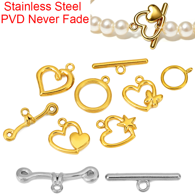 5sets PVD Never Fade Stainless - Jewelry Making Accessories avaliação e preço