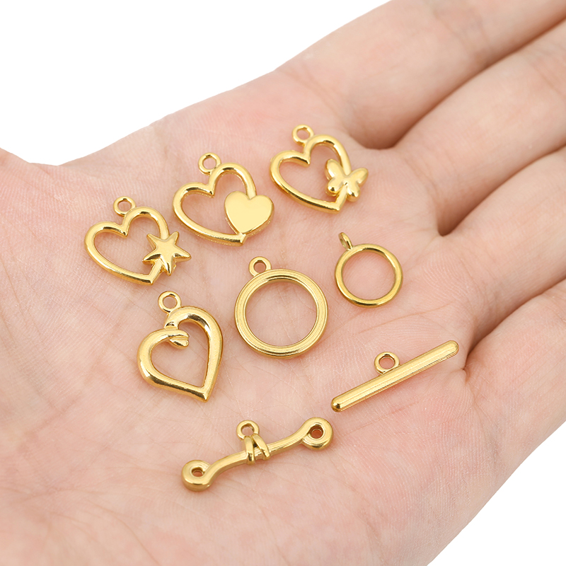 5sets PVD Never Fade Stainless - Jewelry Making Accessories avaliação e preço