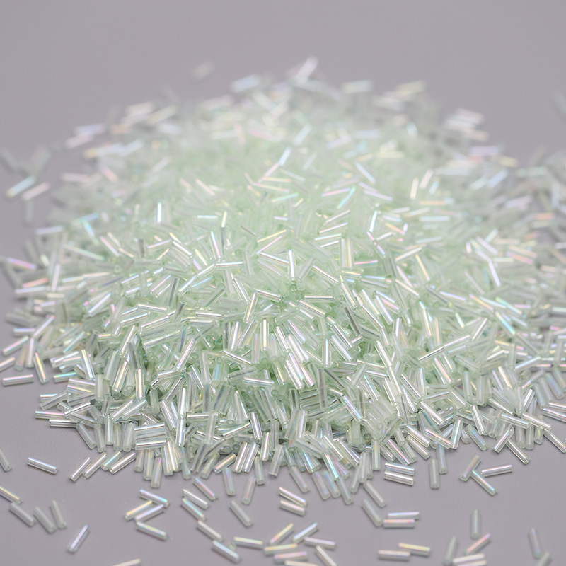 New Green color 450pcs 2x6mm L - Crimp Bead Tube avaliação e preço