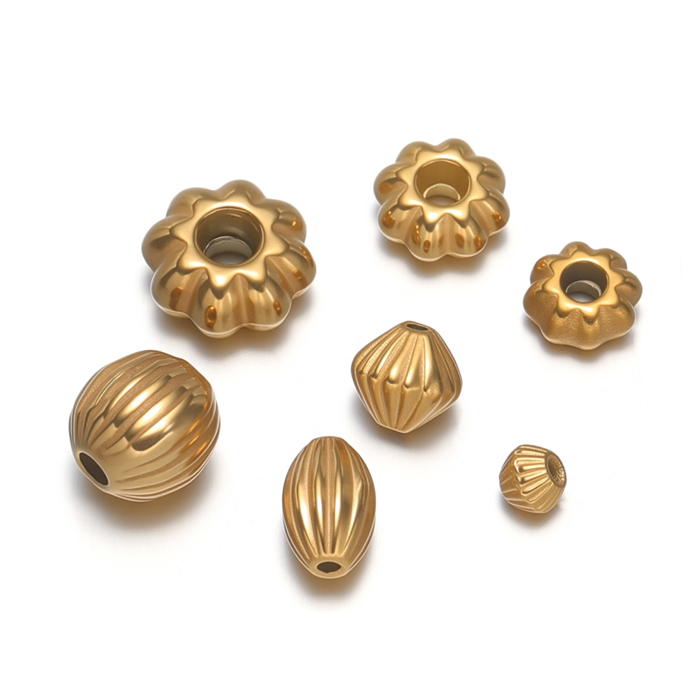 20Pcs Stainless Steel Flower B - Crimp Bead Tube avaliação e preço