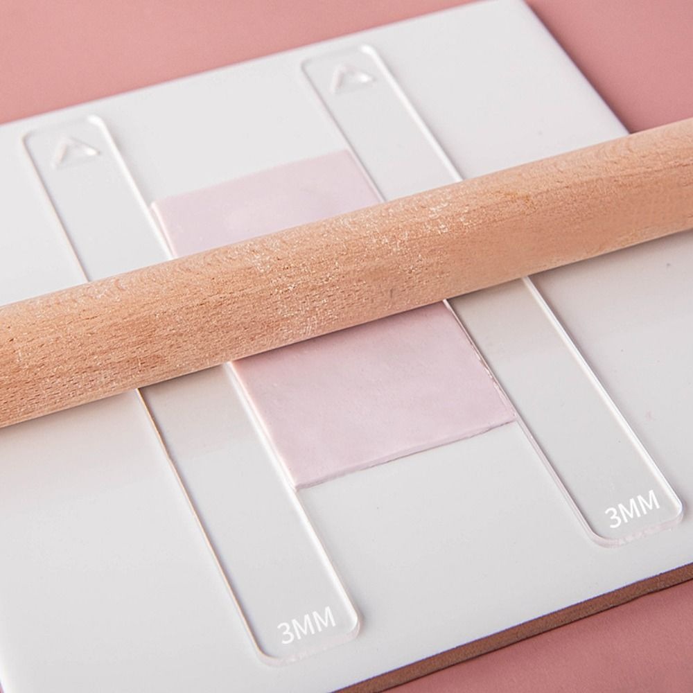 2Pcs/Set Roller Acrylic Clay T - Jewelry Making Guide avaliação e preço