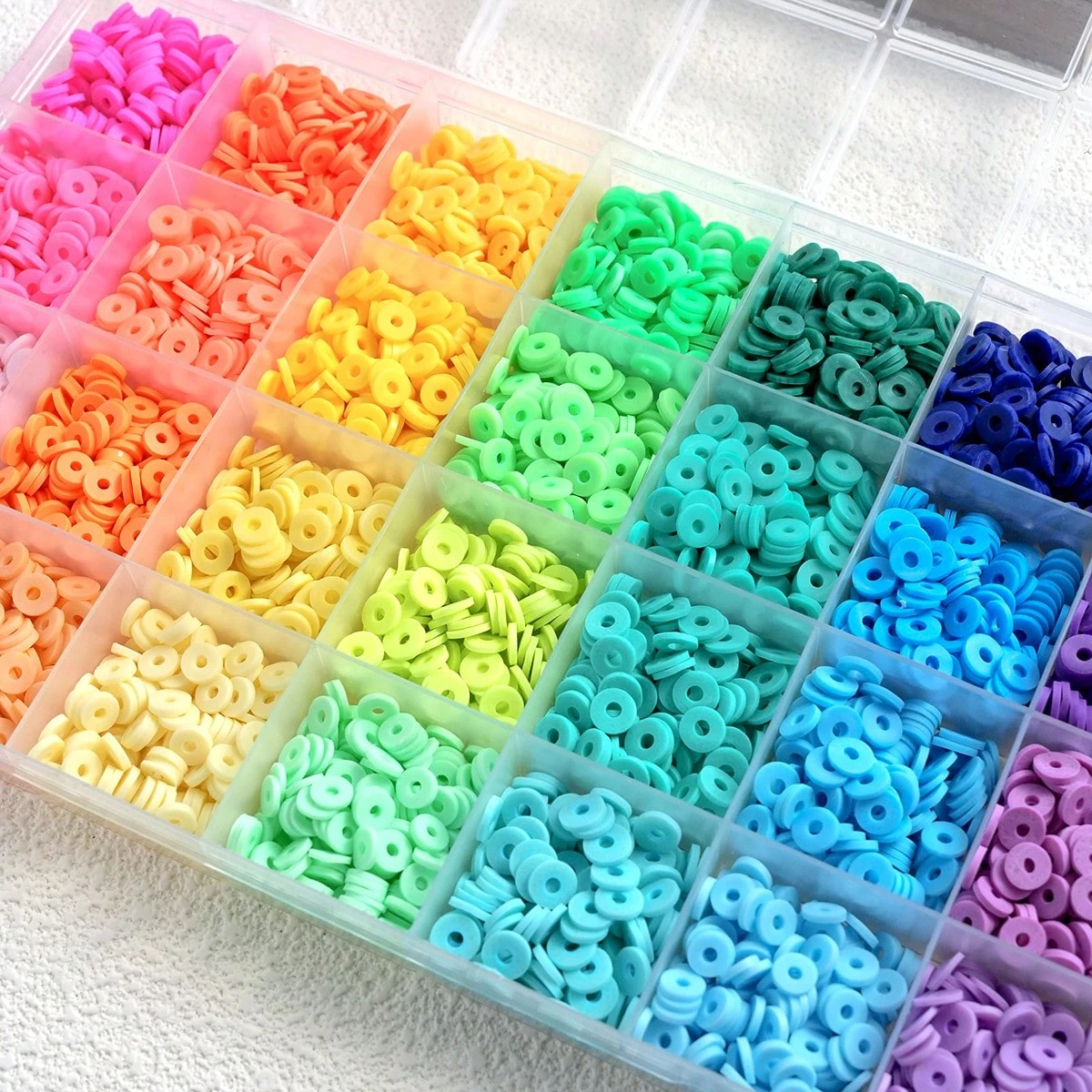 A Set Clay Beads For Bracelet  - Jewelry Making In Clay avaliação e preço