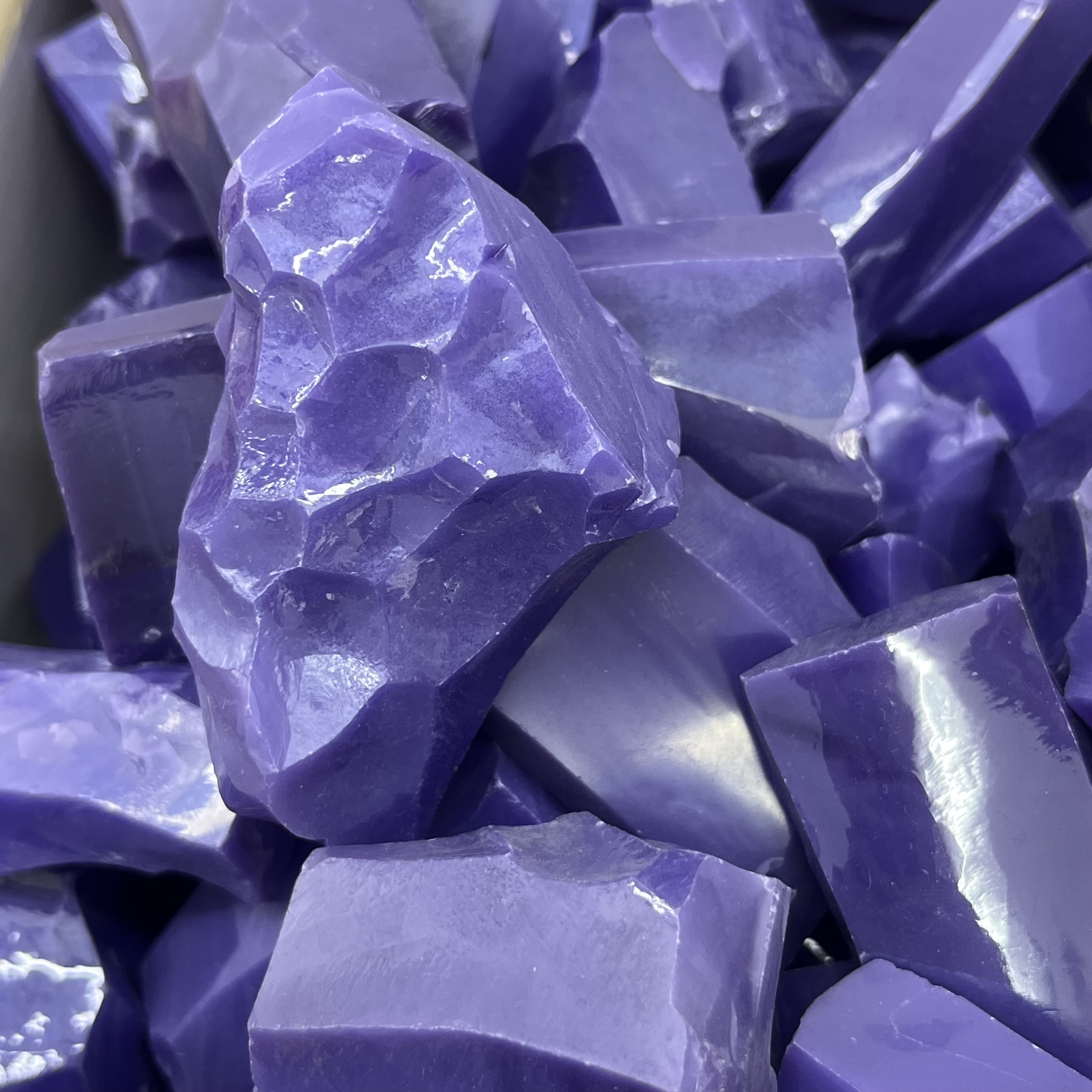 1kg Deep Purple Milky Zircon R - Jewelry Making Raw Materials avaliação e preço