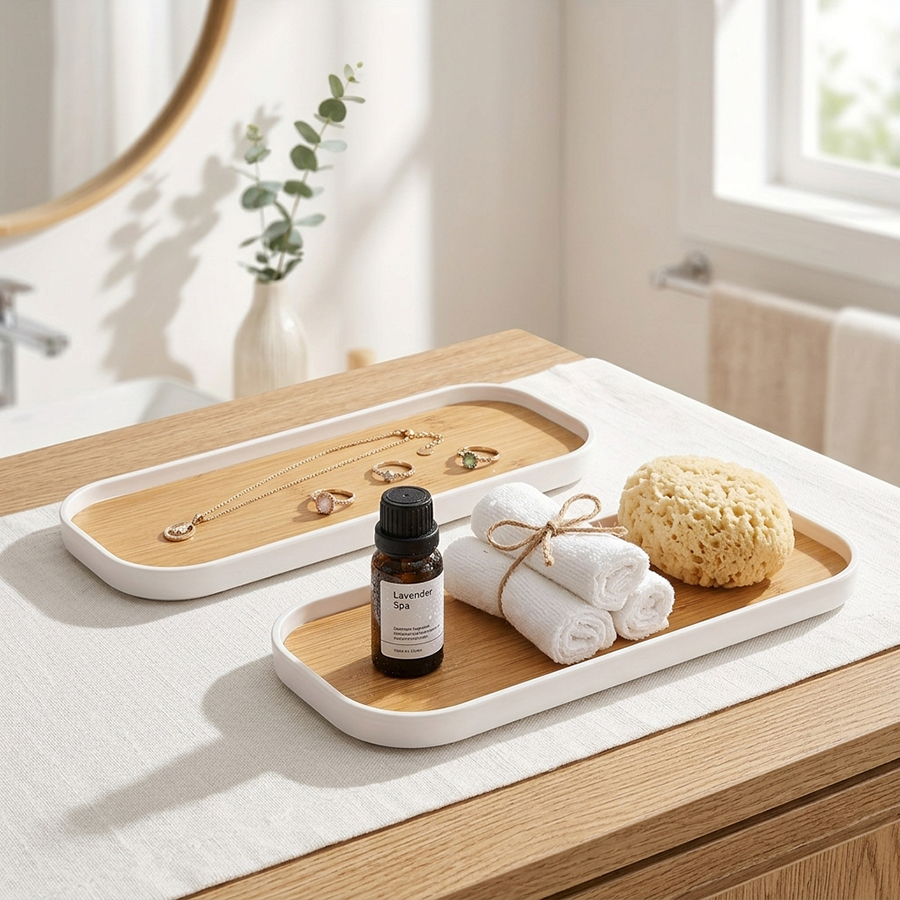 1-piece/2-piece Bathroom Vanit - Jewelry Making Tray avaliação e preço