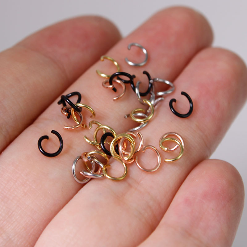 200Pcs 4/5mm Stainless Steel B - Jewelry Making Diy Kit avaliação e preço