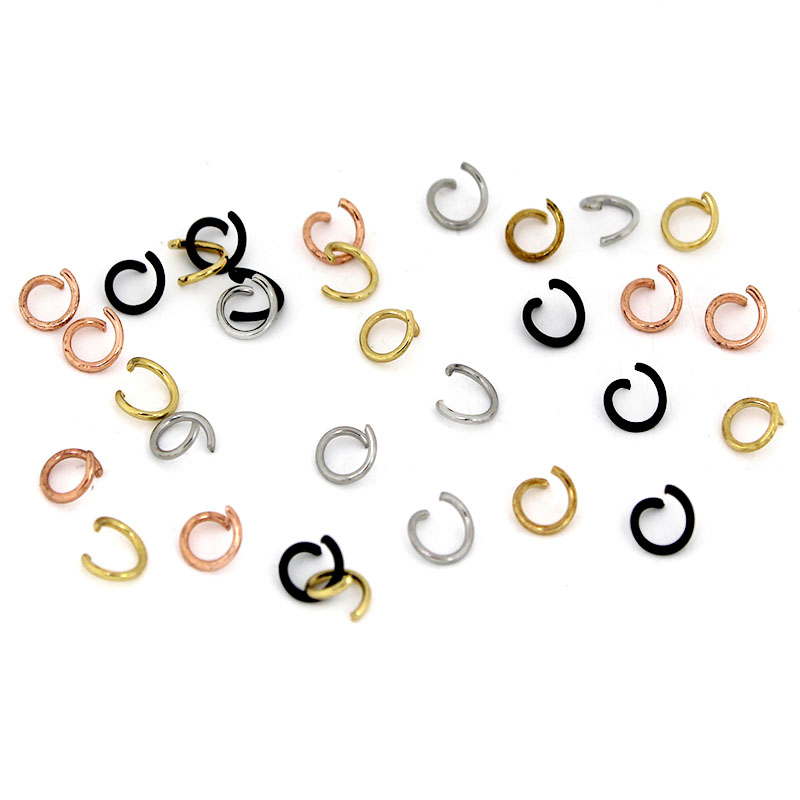 200Pcs 4/5mm Stainless Steel B - Jewelry Making Diy Kit avaliação e preço