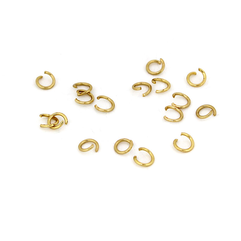 200Pcs 4/5mm Stainless Steel B - Jewelry Making Diy Kit avaliação e preço