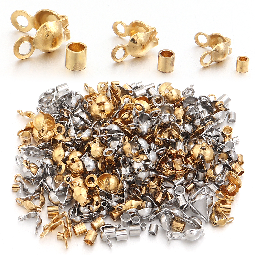 40-200pcs Stainless Steel Conn - Jewelry Making Diy Kit avaliação e preço