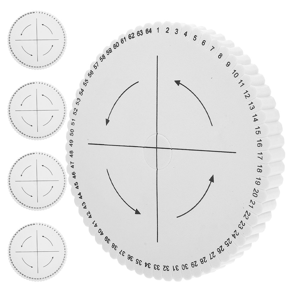 5Pcs Round Kumihimo Braiding D - Jewelry Making Board avaliação e preço