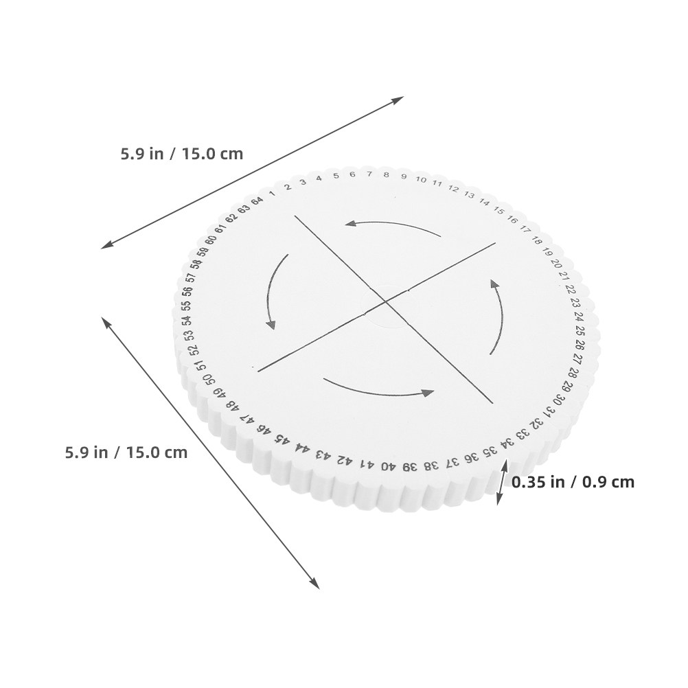 5Pcs Round Kumihimo Braiding D - Jewelry Making Board avaliação e preço