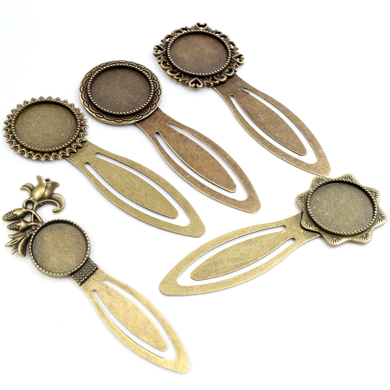 2pcs Handmade Bookmark Cabocho - Jewelry Making Tray avaliação e preço
