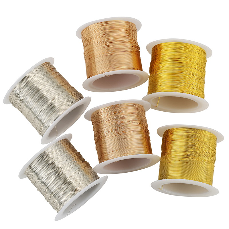 100meters Copper Stainless Ste - Jewelry Making Wire avaliação e preço