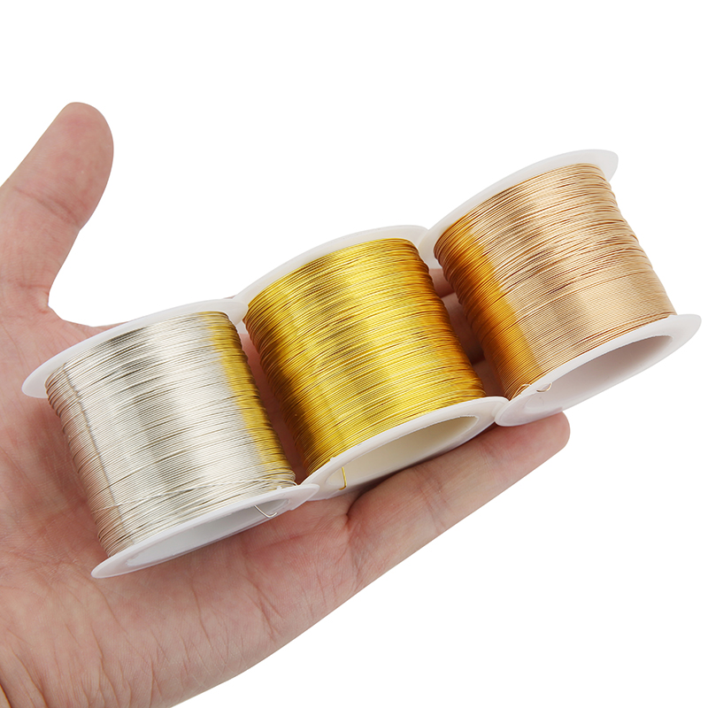 100meters Copper Stainless Ste - Jewelry Making Wire avaliação e preço