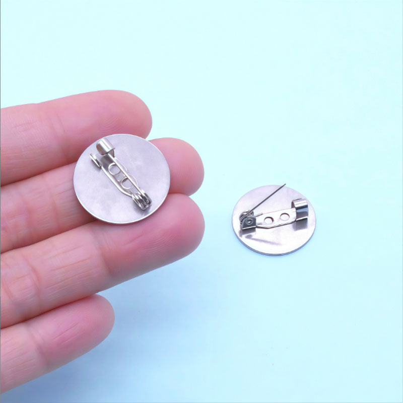 10Pcs Stainless Steel Brooch B - Jewelry Making Tray avaliação e preço