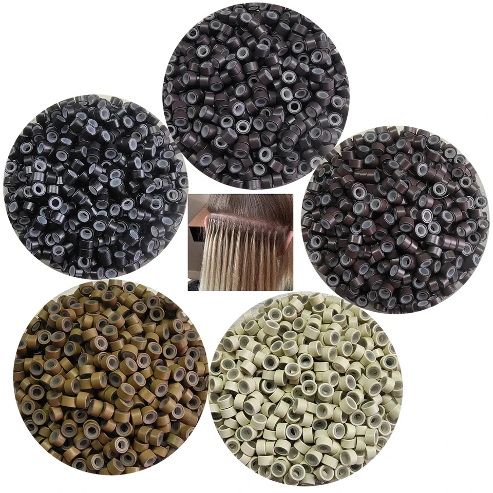 100pcs 5.0*3.0*3.0mm Micro Sil - Crimp Bead Tube avaliação e preço