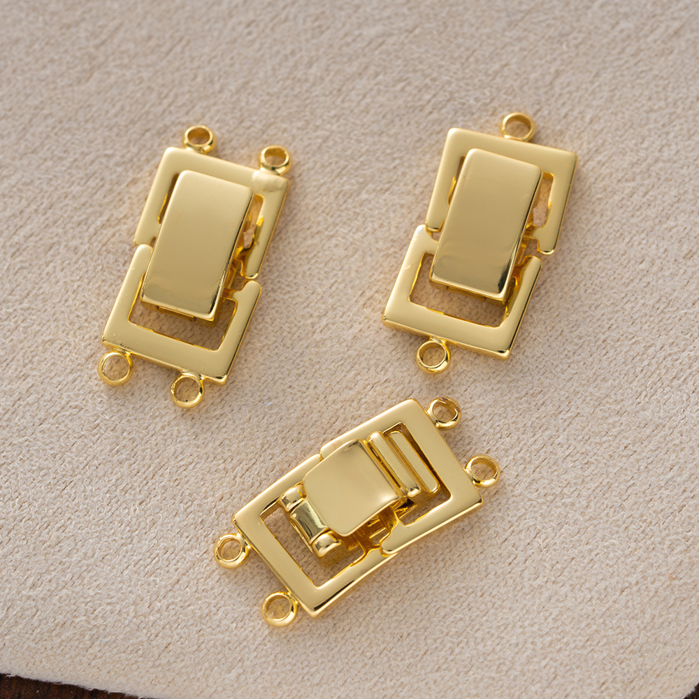 2pcs 14K Gold Plated Layered C - Jewelry Making Gold avaliação e preço