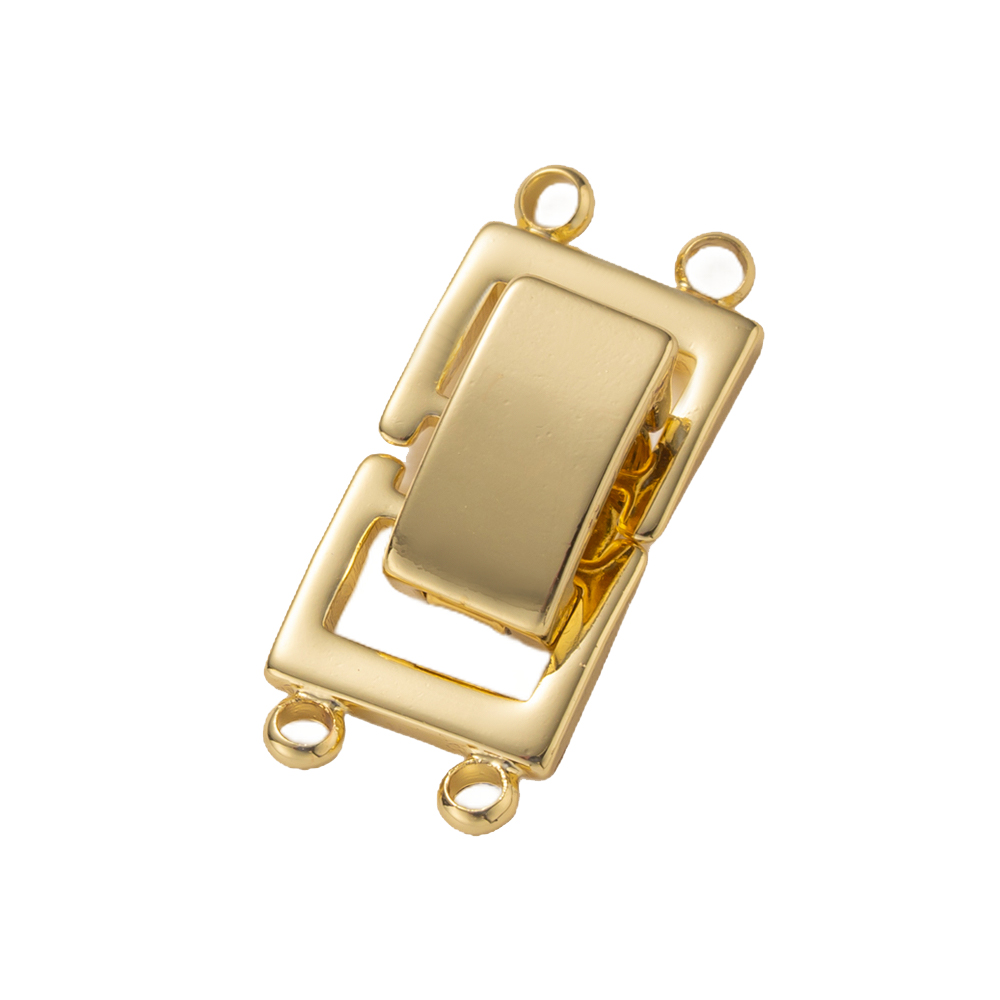 2pcs 14K Gold Plated Layered C - Jewelry Making Gold avaliação e preço