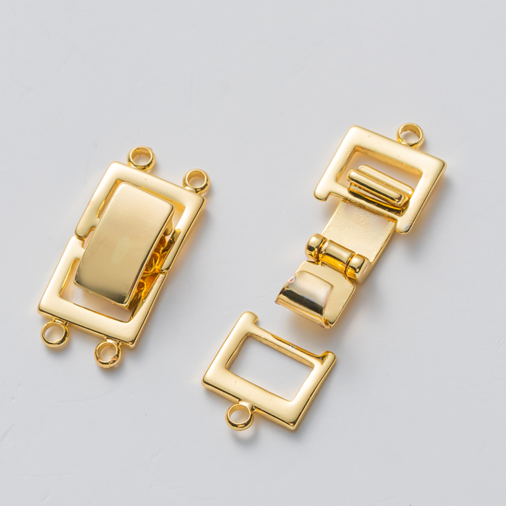 2pcs 14K Gold Plated Layered C - Jewelry Making Gold avaliação e preço
