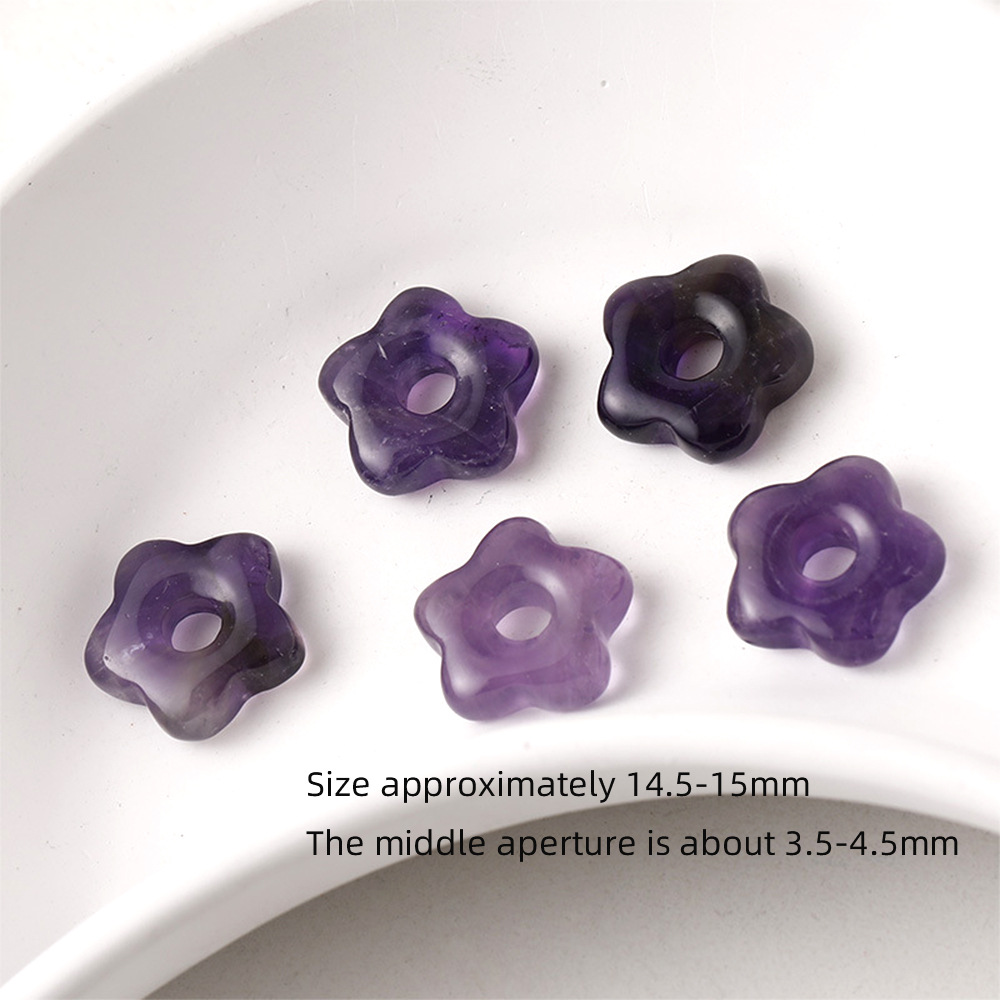 1 Piece 15mm Crystal Raw Stone - Jewelry Making Raw Materials avaliação e preço