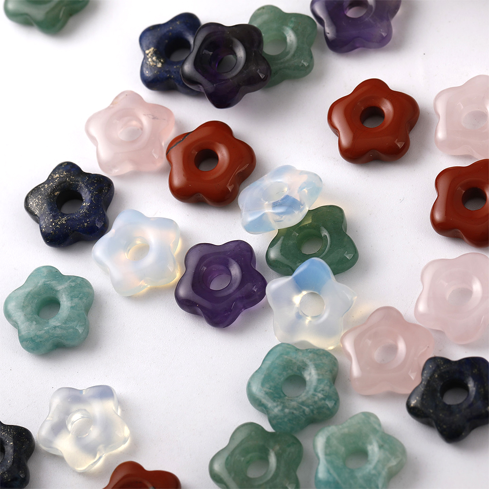 1 Piece 15mm Crystal Raw Stone - Jewelry Making Raw Materials avaliação e preço