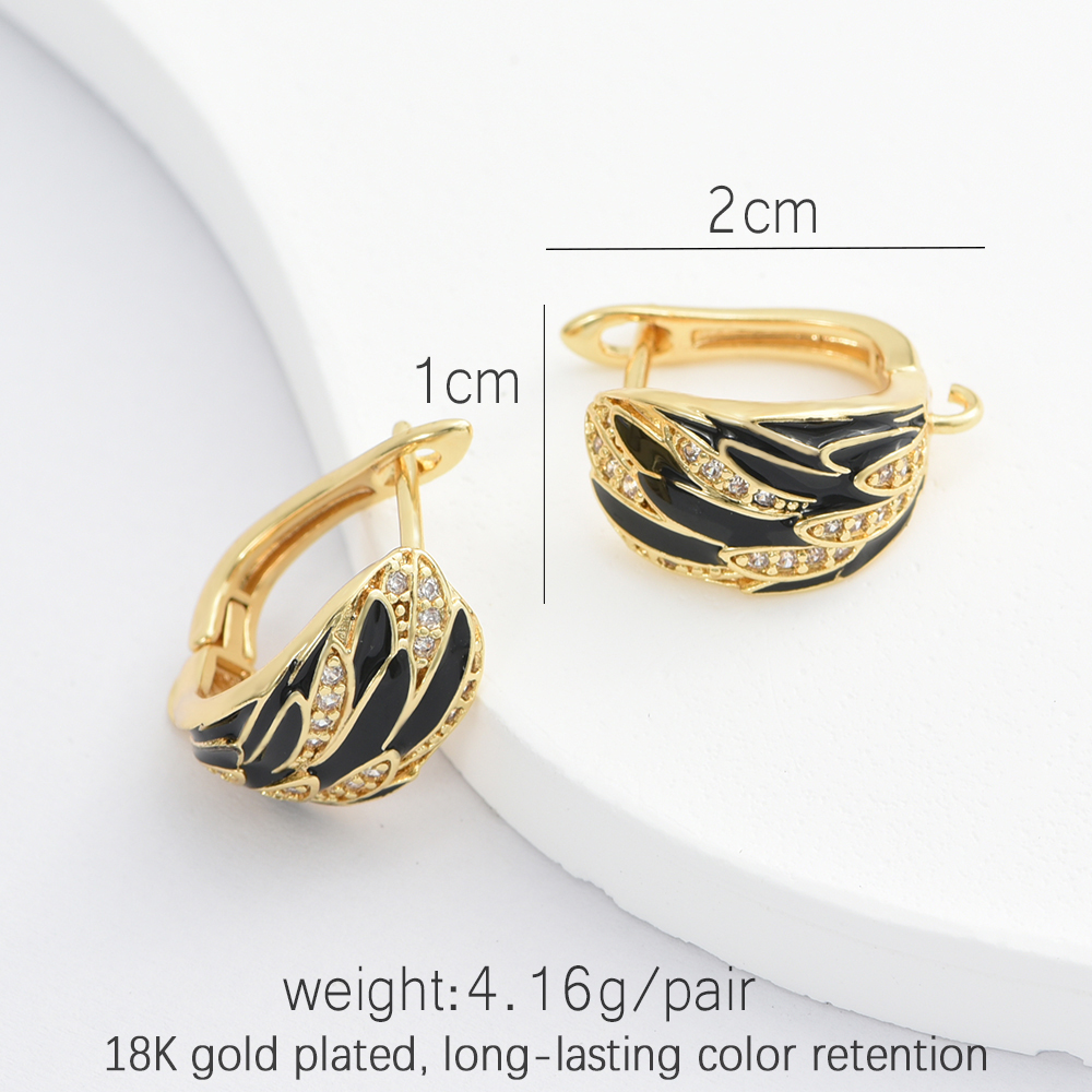 1 Pair Handmade DIY Earring Ho - Jewelry Making Gold avaliação e preço